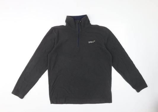 Gelert Men's Black Fleece Sweatshirt - Medium