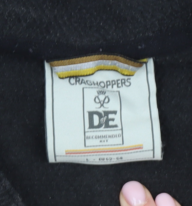 Craghoppers Men's Black Full Zip Hoodie L