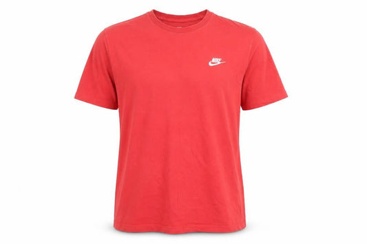 Mens UK Size XL Nike Red  Cotton T-Shirt
