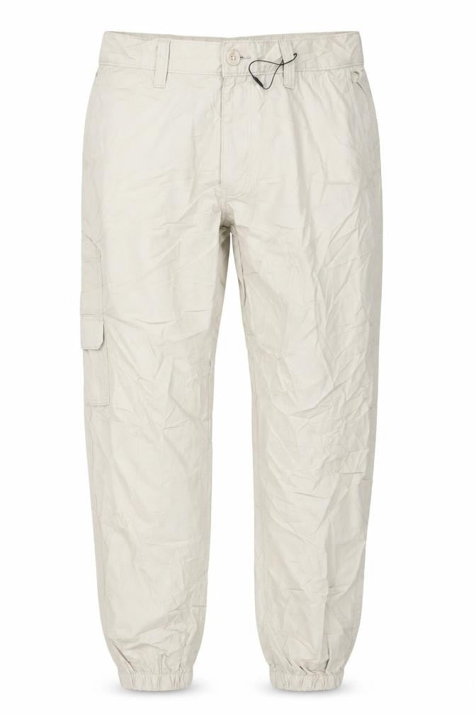 Marks and Spencer Men's Beige Cargo Trousers, Size S