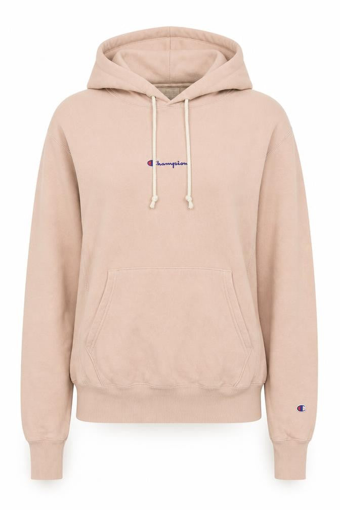 Womens UK S Regular Champion Beige Pullover Hoodie