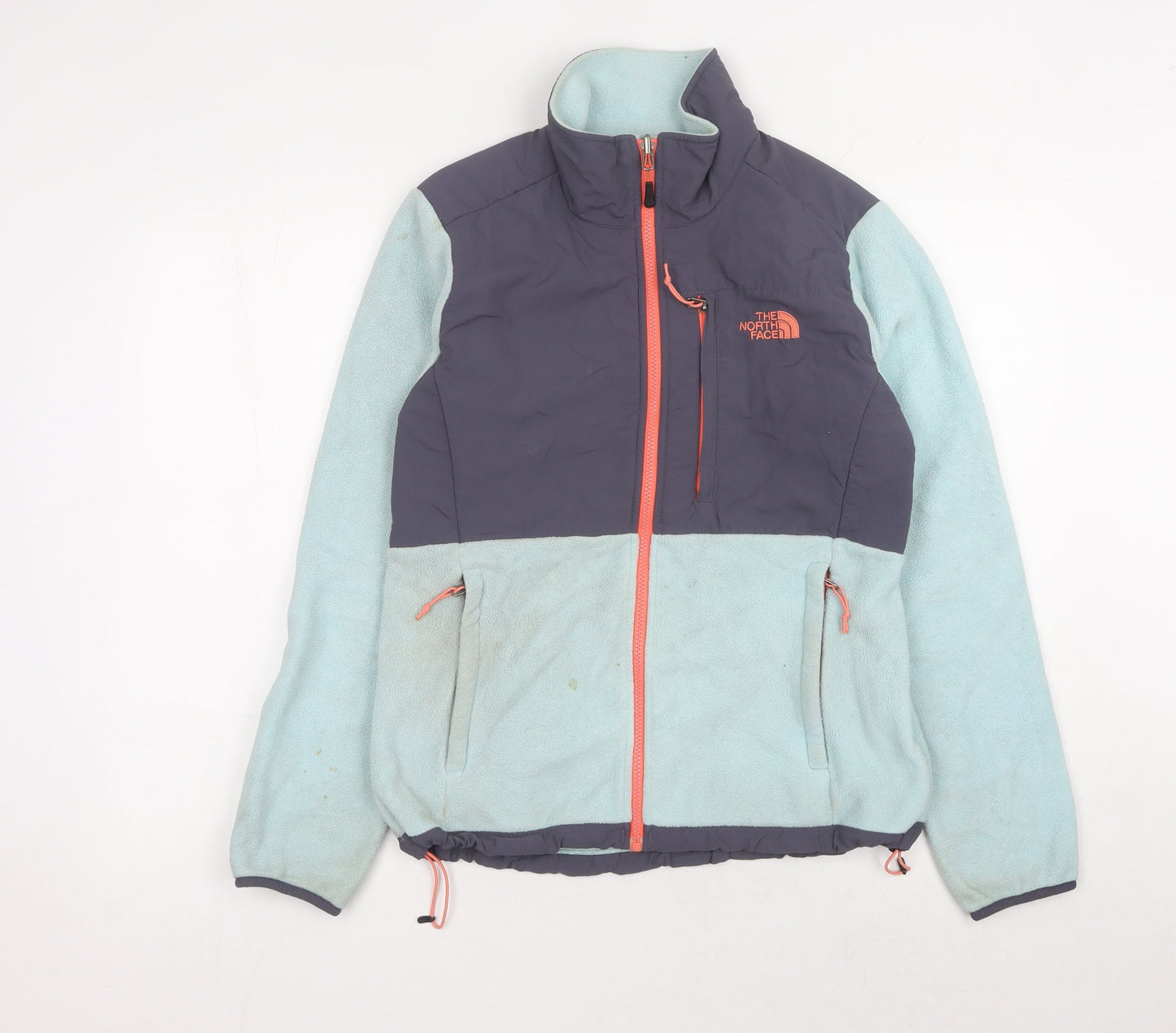 The North Face Women's Blue Grey Fleece Jacket M