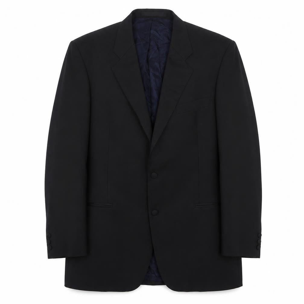 Marks and Spencer Men's Black Suit Jacket, 42 Chest, Elegant Formal