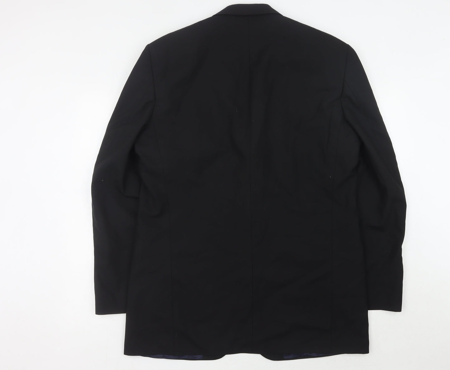 Marks and Spencer Men's Black Suit Jacket, 42 Chest, Elegant Formal
