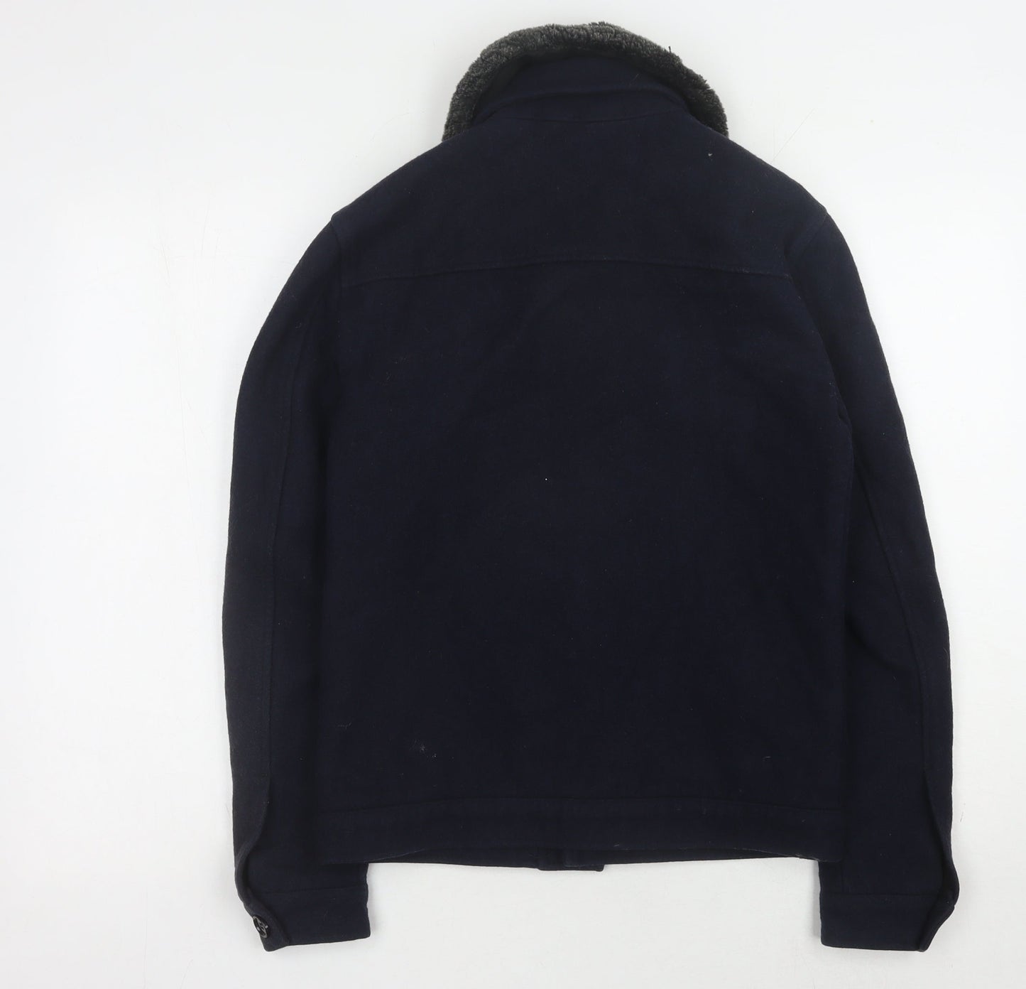 River Island Women's Black Wool XS Winter Jacket