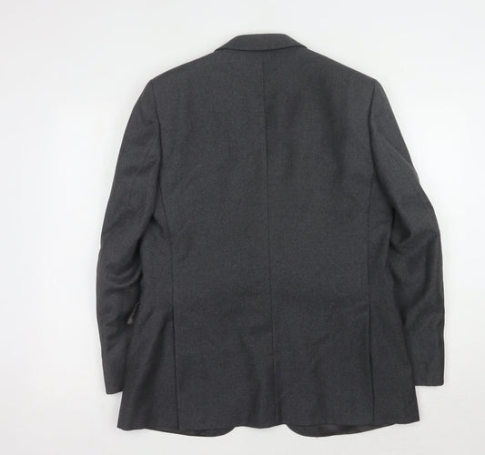 Burton Men's Grey Vintage Suit Jacket 40 Formal Wear