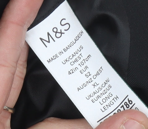 Marks and Spencer Men's Black XL Blazer Jacket