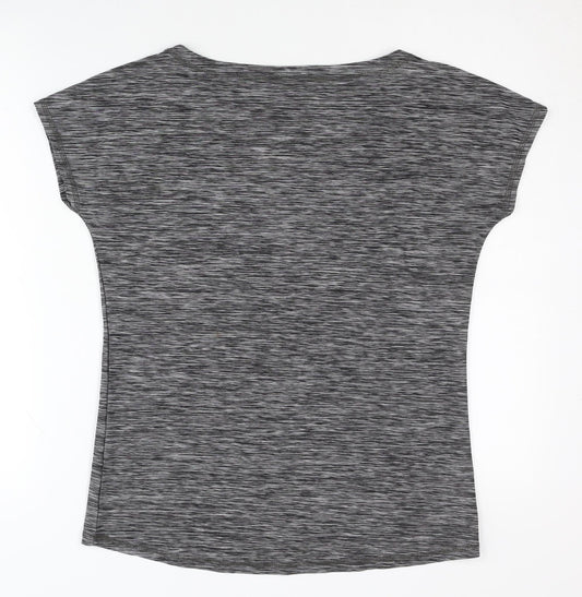 Mandarin Sports Women's Grey T-Shirt Size 10