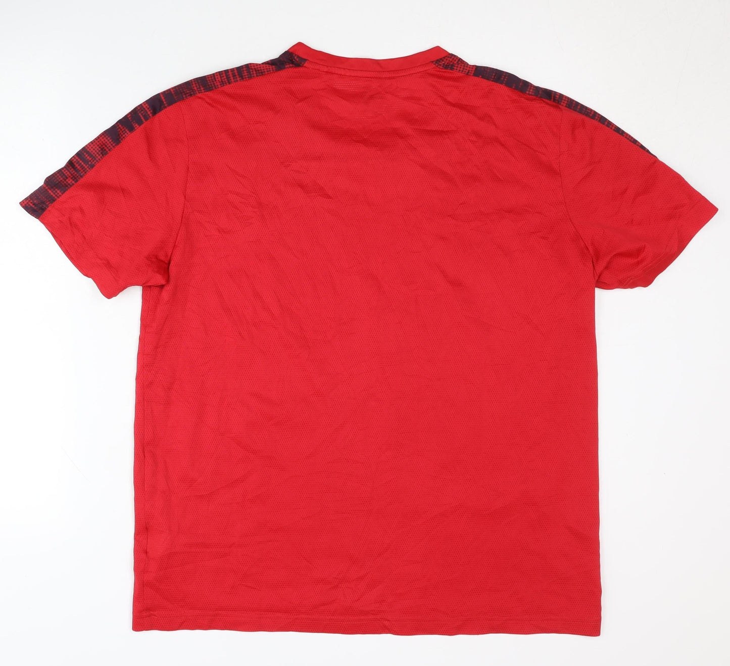 Puma Men's Red Gym Training T-Shirt Large