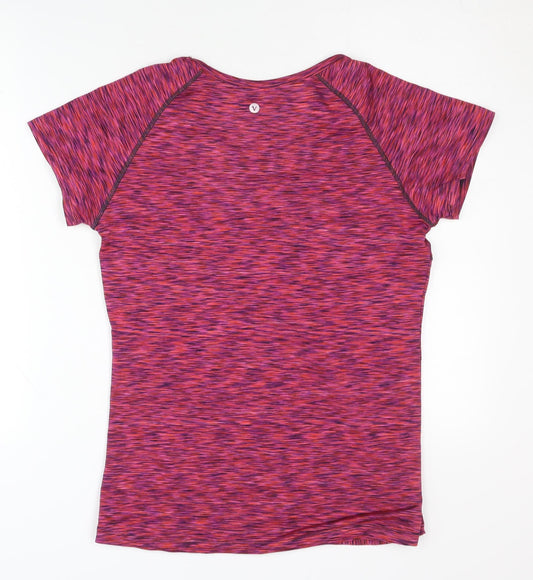 Velocity Women's Pink Gym T-Shirt Regular L