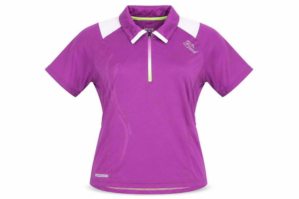 HEAD Women's Purple Polo Activewear Top Size 12