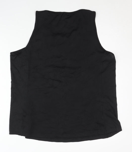 Crivit Unisex Black Athletic Tank Top Size 22