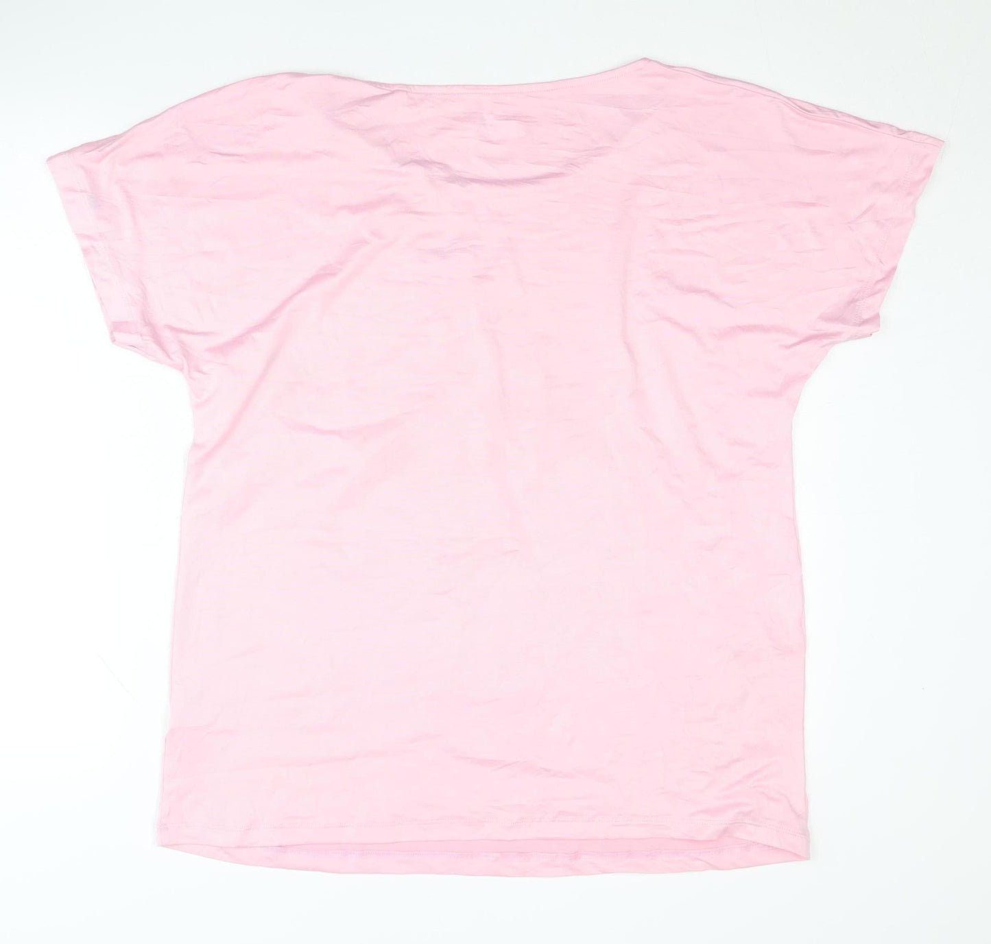 Active Touch Women's Pink T-Shirt Large