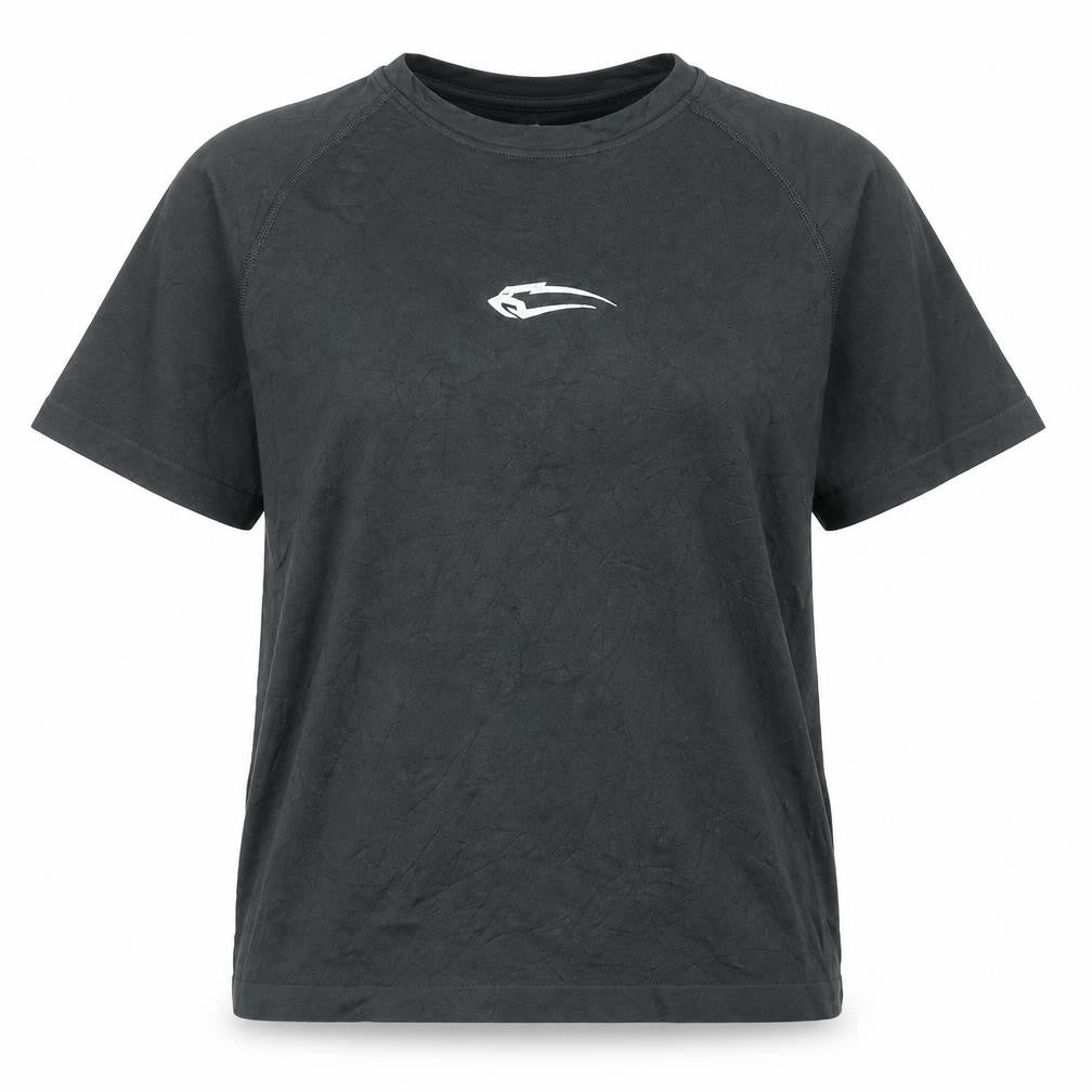 Smilodox Women's Black Athletic T-Shirt L