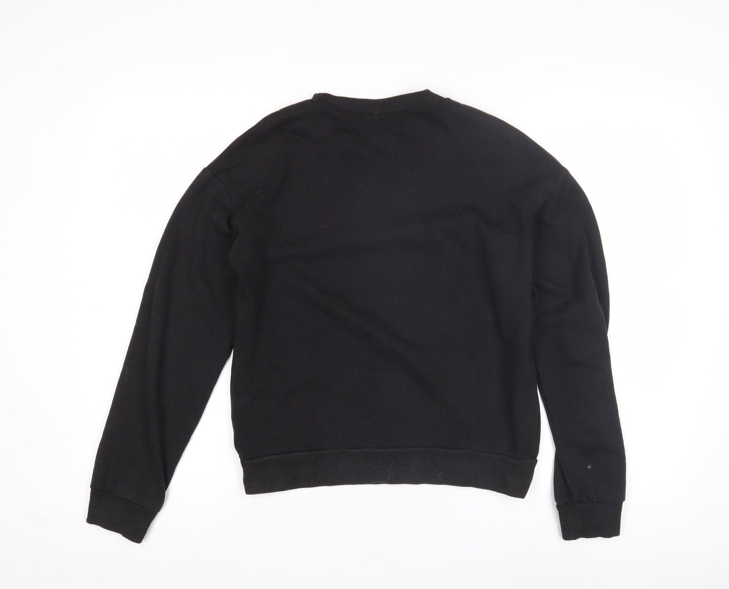 H&M Women’s Black Pullover Sweatshirt, S, Disney Theme