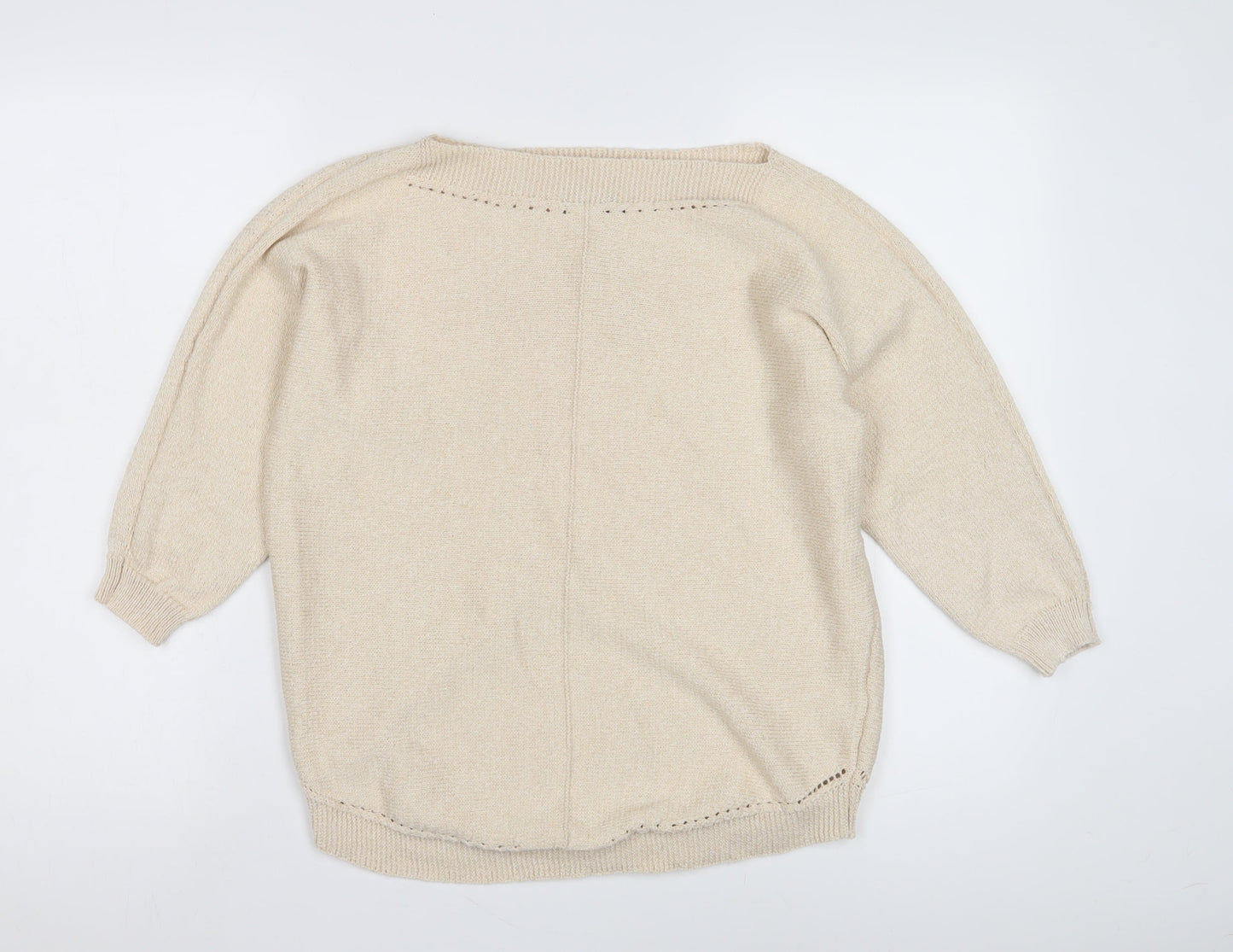 Bonmarché Women's Beige Medium Jumper