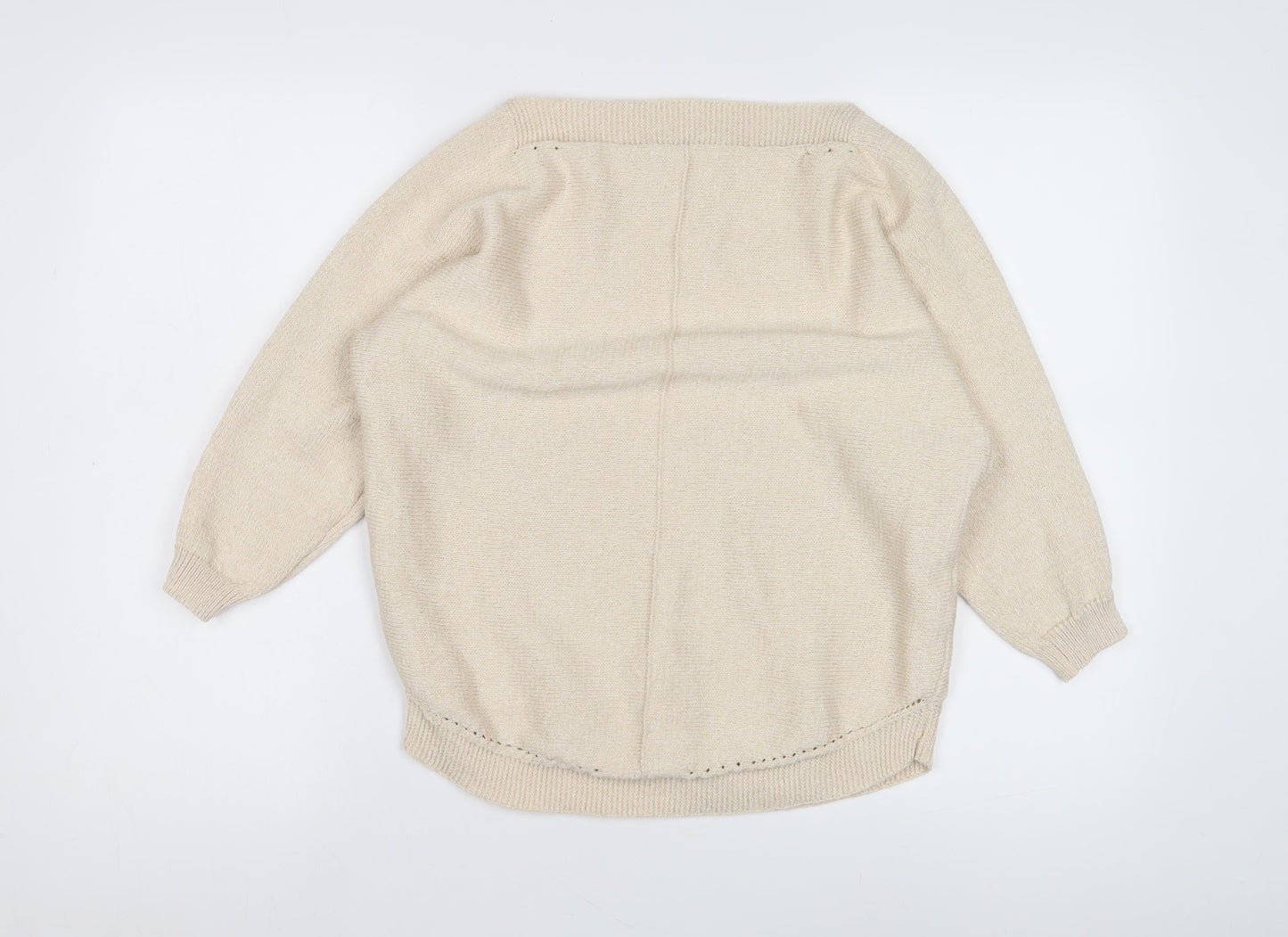 Bonmarché Women's Beige Medium Jumper