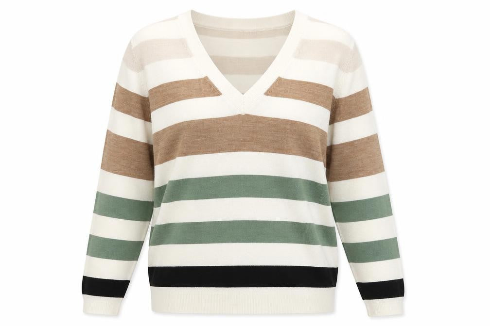 Marks and Spencer Women's Striped Pullover Jumper M