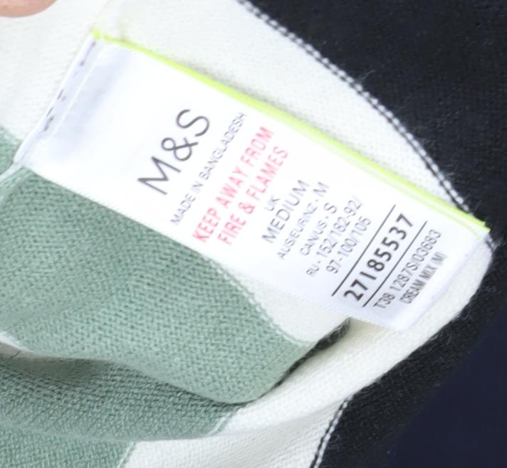Marks and Spencer Women's Striped Pullover Jumper M