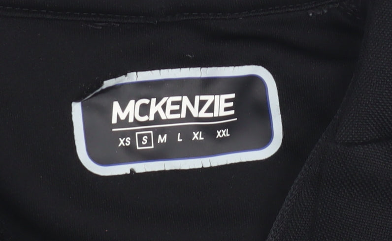 McKenzie Men's Black Pullover Hoodie - S