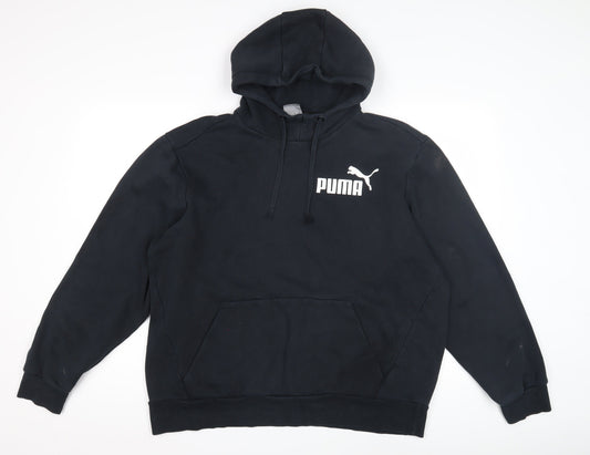 Puma Men's Black Pullover Hoodie XL