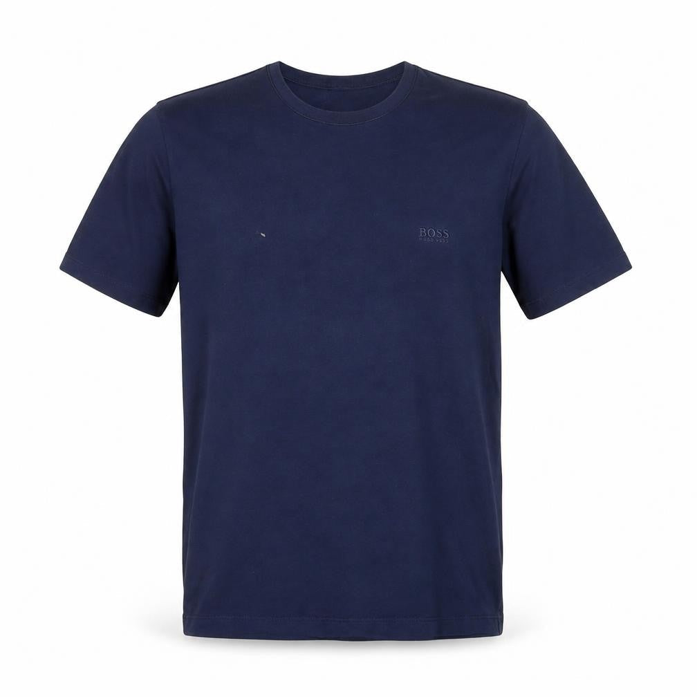 Mens UK Size M HUGO BOSS Blue  Cotton T-Shirt