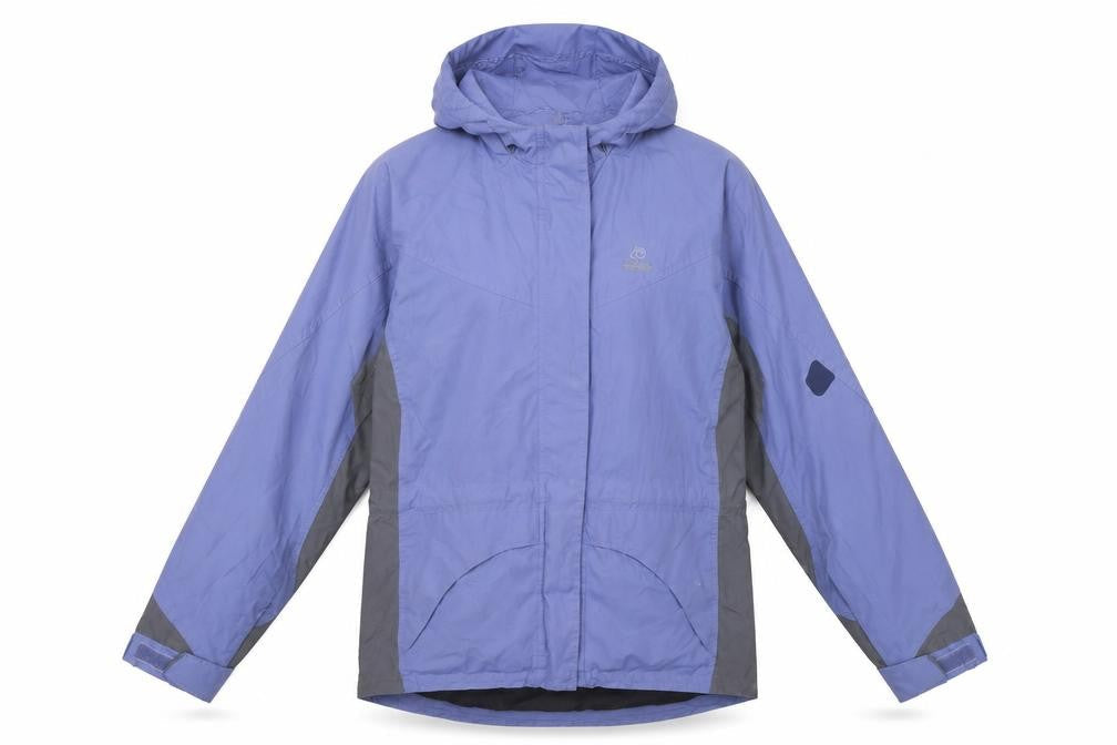 Womens UK Size 12 Regular Craghoppers Blue Polyester Blend Jacket