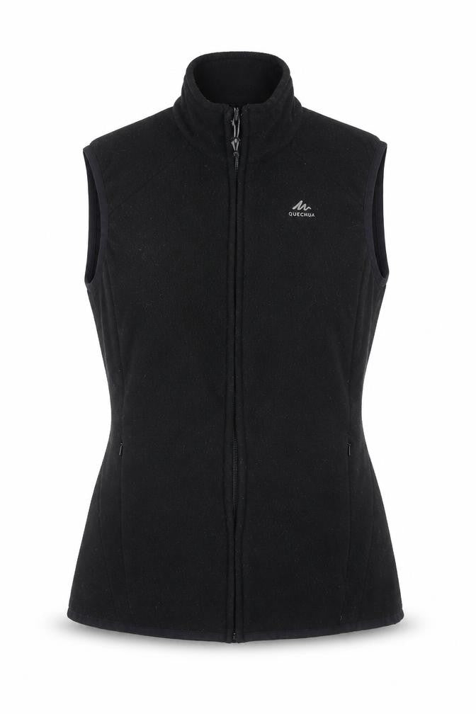 Quechua Women's Black Fleece Waistcoat S
