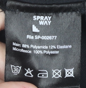 Sprayway Women's Black Soft Shell Jacket Size 14