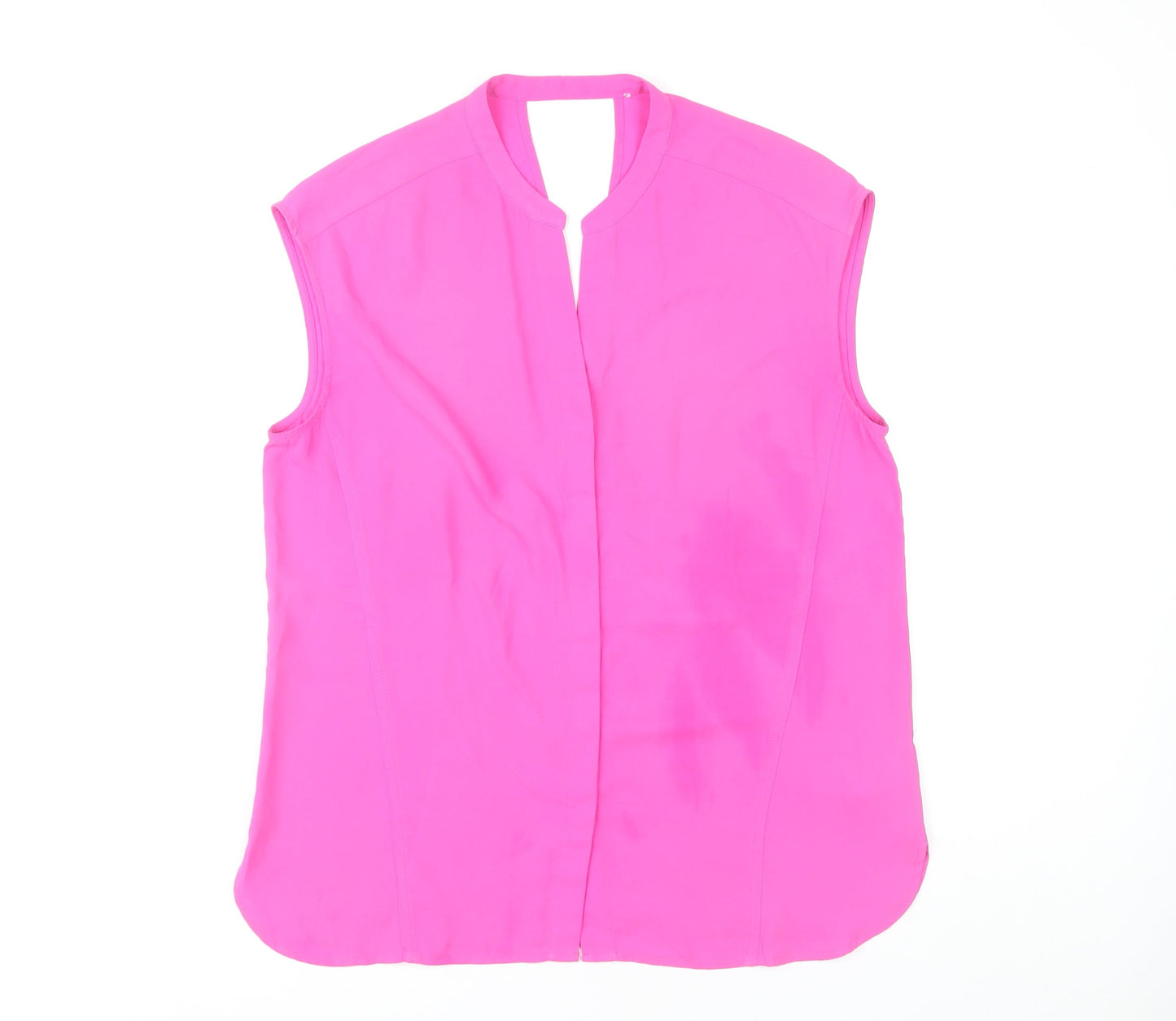Warehouse Pink Sleeveless Blouse - Size 12