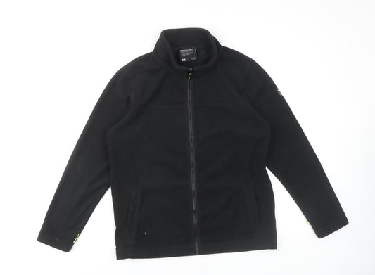 All Terrain Boys Black Fleece Jacket, Size 13, Winter Essential