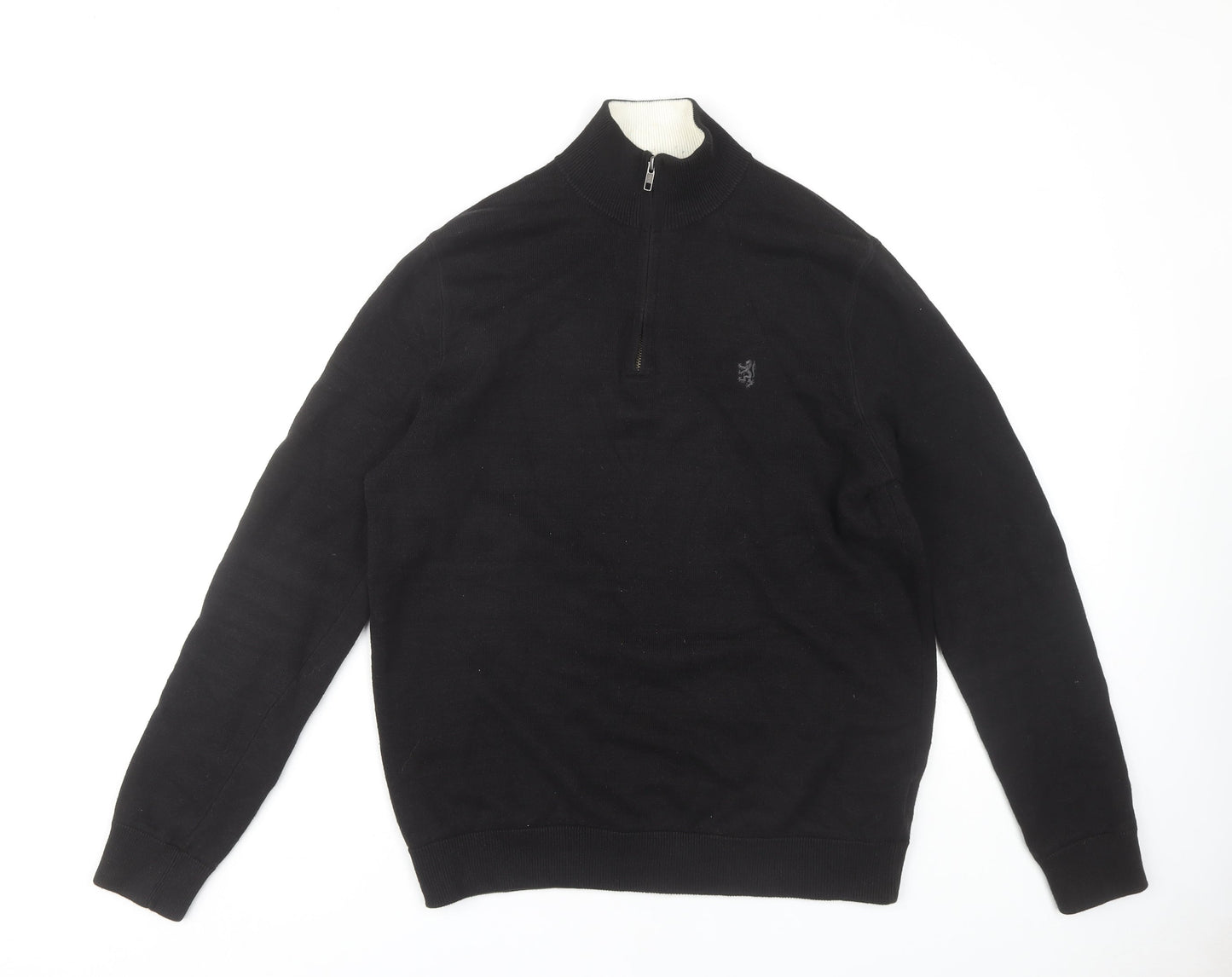 Pringle of Scotland Men's Black Full Zip Jumper M