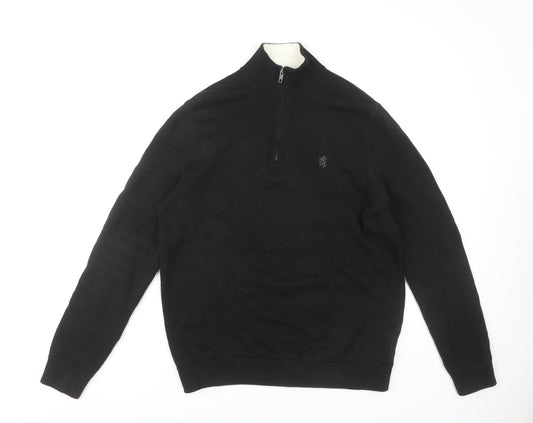 Pringle of Scotland Men's Black Full Zip Jumper M