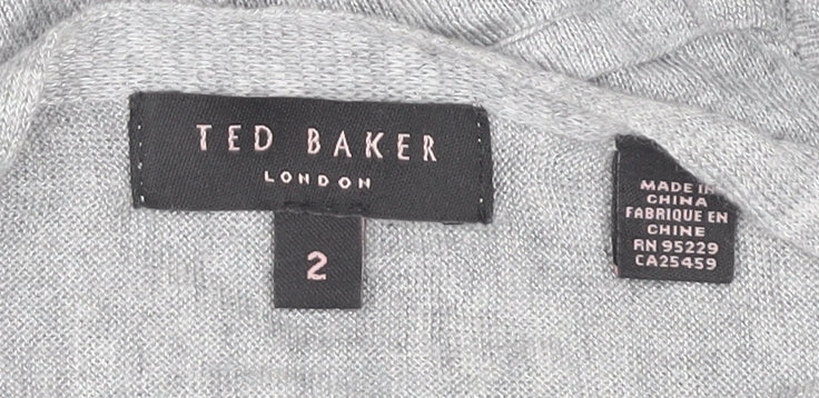 Ted Baker Women’s Grey Cardigan Size 10