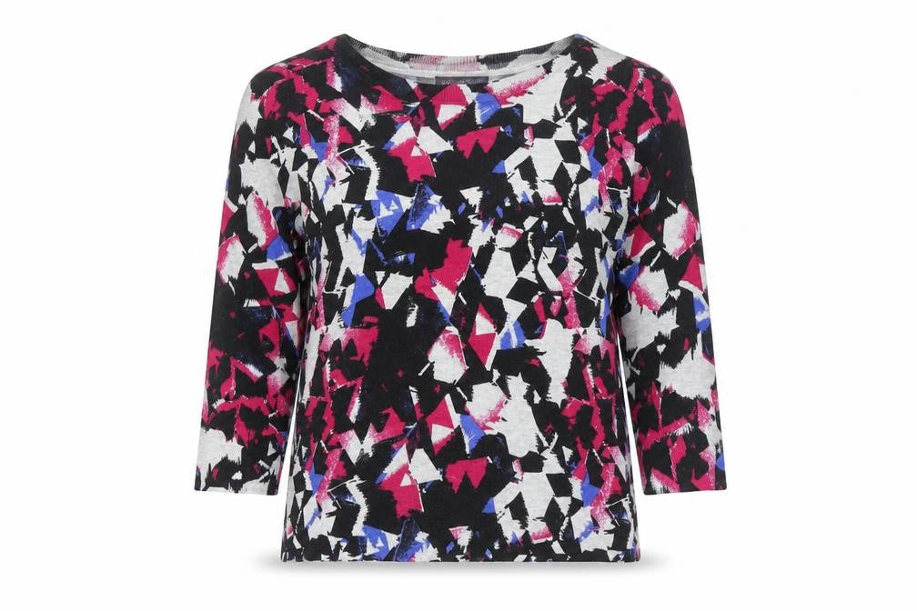 Front view of Marks & Spencer Multicoloured Jumper UK 16 Pullover