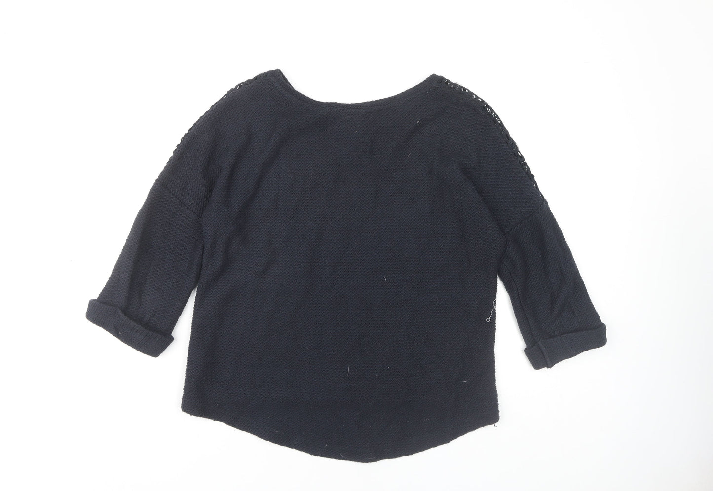 Next Women's Blue Pullover Jumper Size 8 Cotton