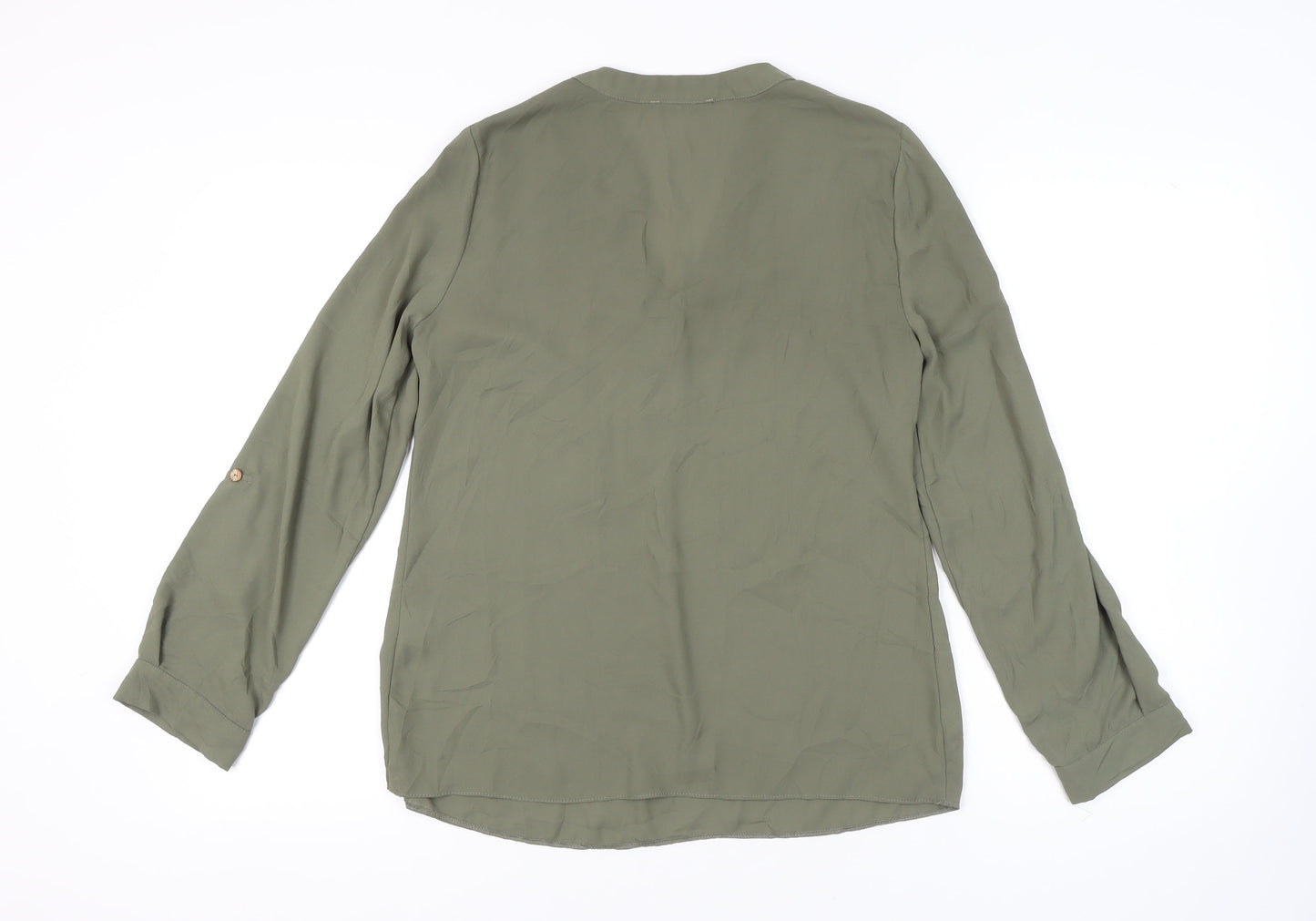 Roman Women's Green Blouse Size 10 - Casual Elegance
