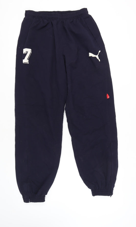 Puma Men's Blue Jogger Trousers M
