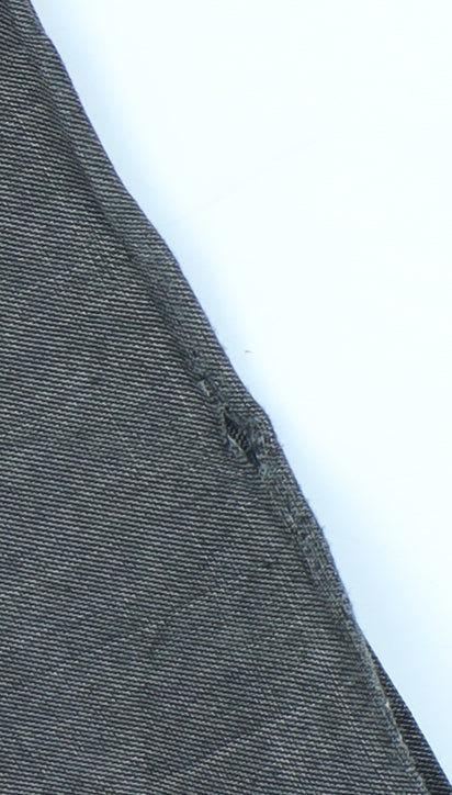 Marks and Spencer Men's Grey Regular Trousers