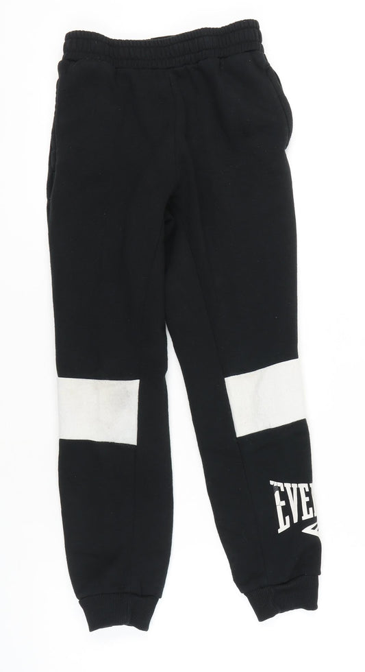 Everlast Boys Black Jogger Trousers - Size 9-10 Years