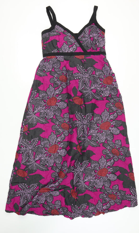 Mamas & Papas Women's Multicoloured Size 10 Maternity A-Line Dress