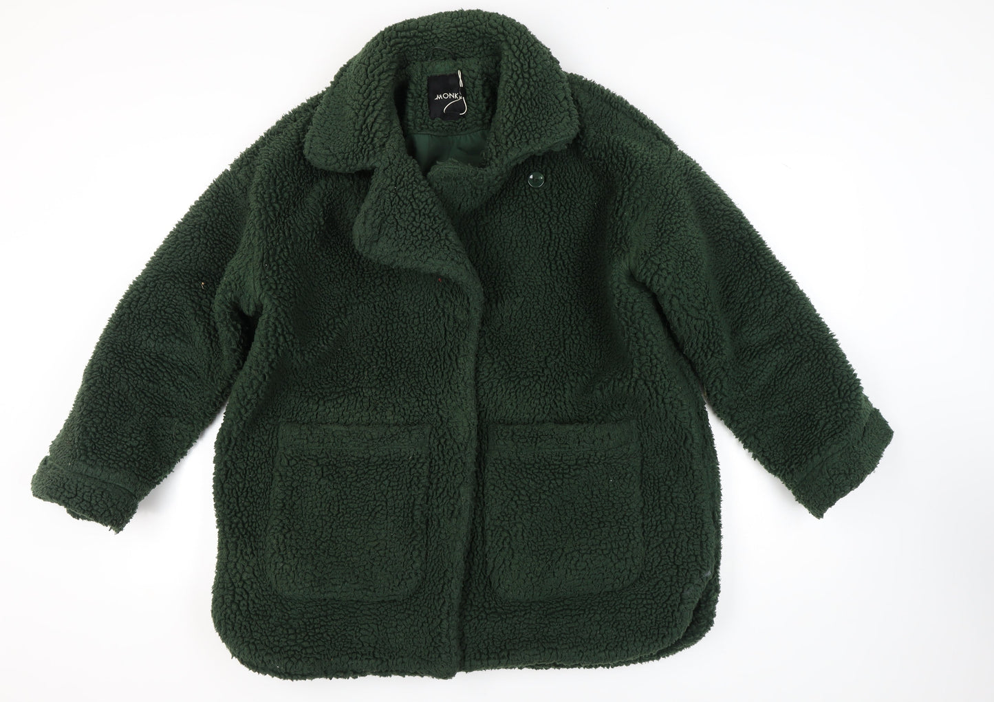 Monki Women’s Green Mid-Length Jacket M