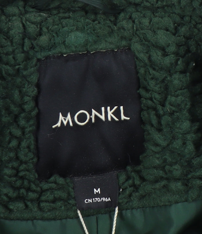 Monki Women’s Green Mid-Length Jacket M