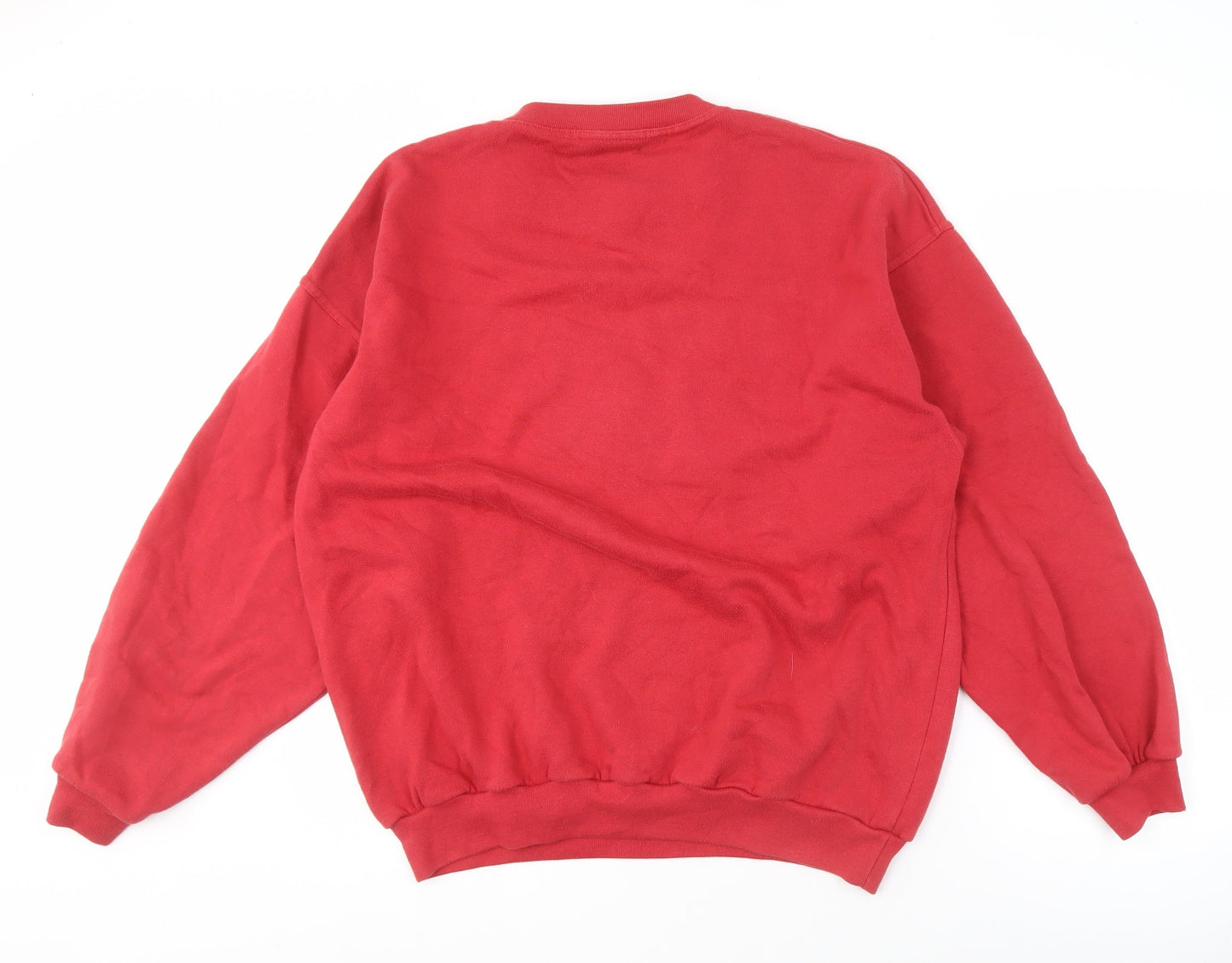 Peter Willis Red Men's Pullover Sweatshirt, L, Animal Theme