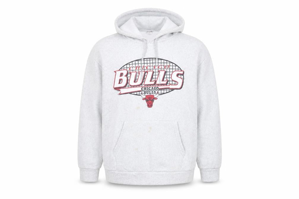 Ambar Men's Grey Chicago Bulls Hoodie S Pullover