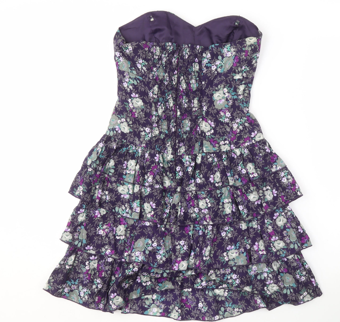 Oasis Women’s Floral Strapless Dress - Size 8