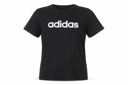 Unisex Adultss UK Size M adidas Black Cotton T-Shirt
