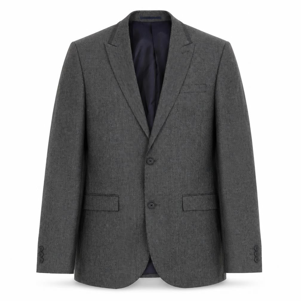 Front view of Next Men's Grey Blazer Jacket, size 38R, Formal Wear
