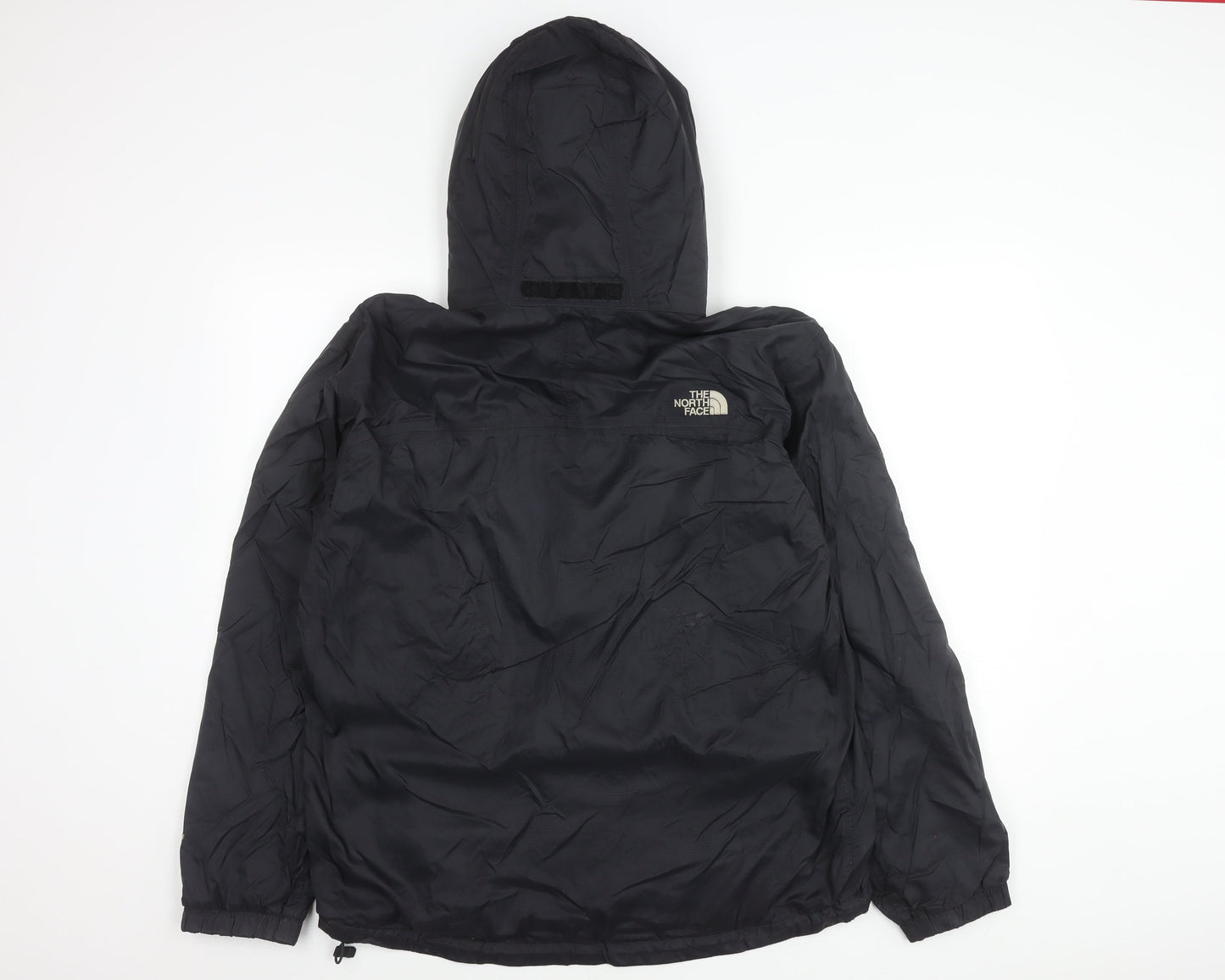 The North Face Unisex Black Hooded Jacket M