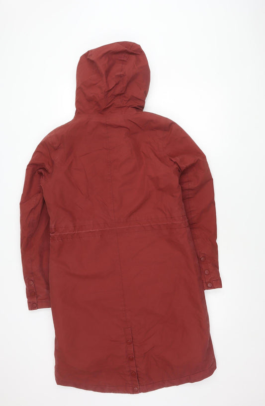 Seasalt Women’s Red Parka Jacket Size 8